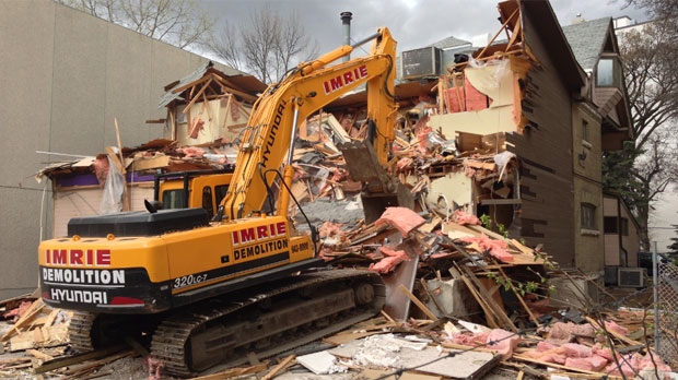 demolition Winnipeg